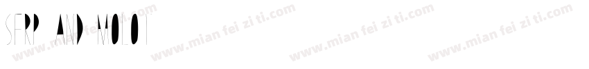 Serp And Molot字体转换